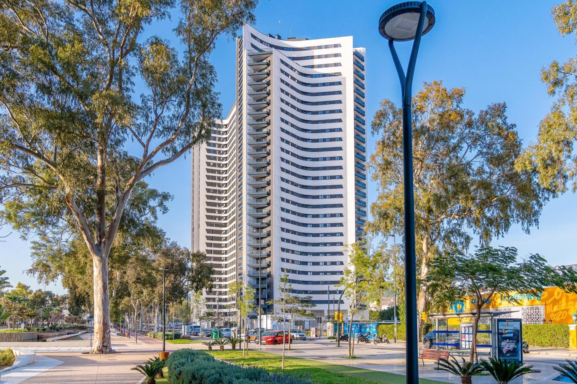 Malaga Tower View Apartamento Exterior foto